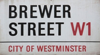 000 Brewer Street sign.jpg. Click on the picture to enlarge